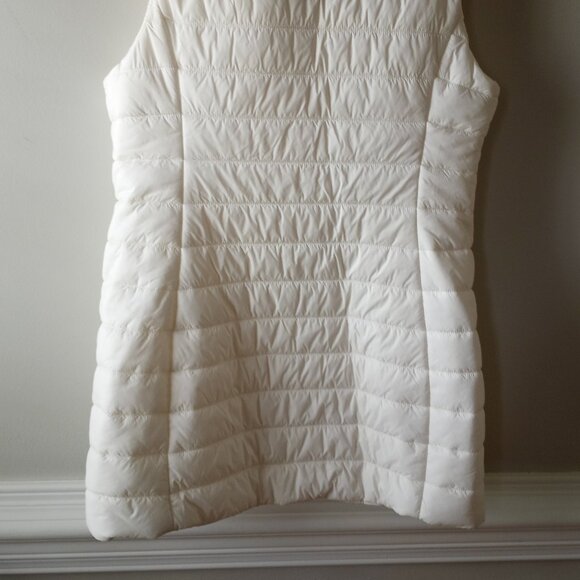 'LIZ CLAIBORNE' Full length White zippered sleeveless Size S NWOT - Picture 4 of 13